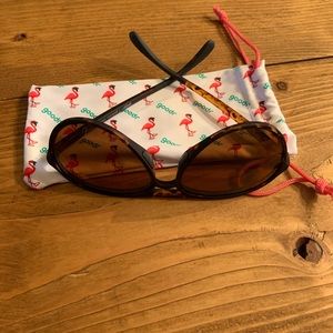 Goodr sunglasses. Amelia Earhart Ghosted Me.